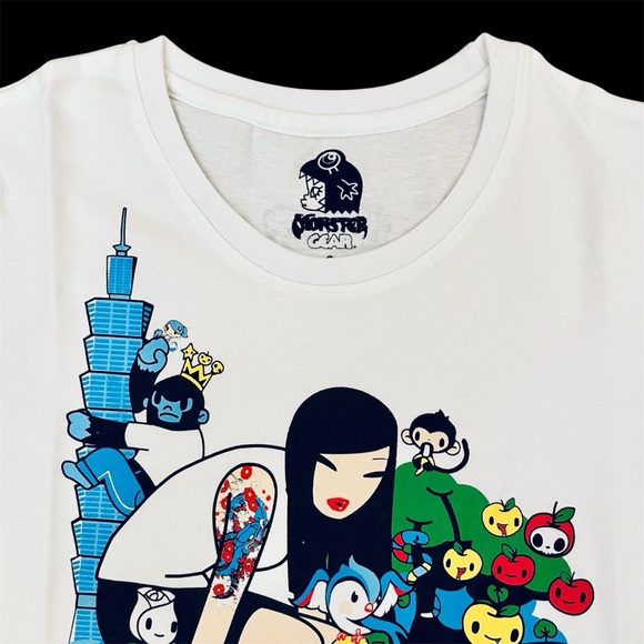 Tokidoki Asian Girl Women Small 10th Anniv Monster Taipei Toy Festival 2009 NWT - Picture 3 of 5